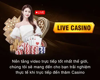 Bàn chơi Baccarat trực tuyến với dealer người thật
